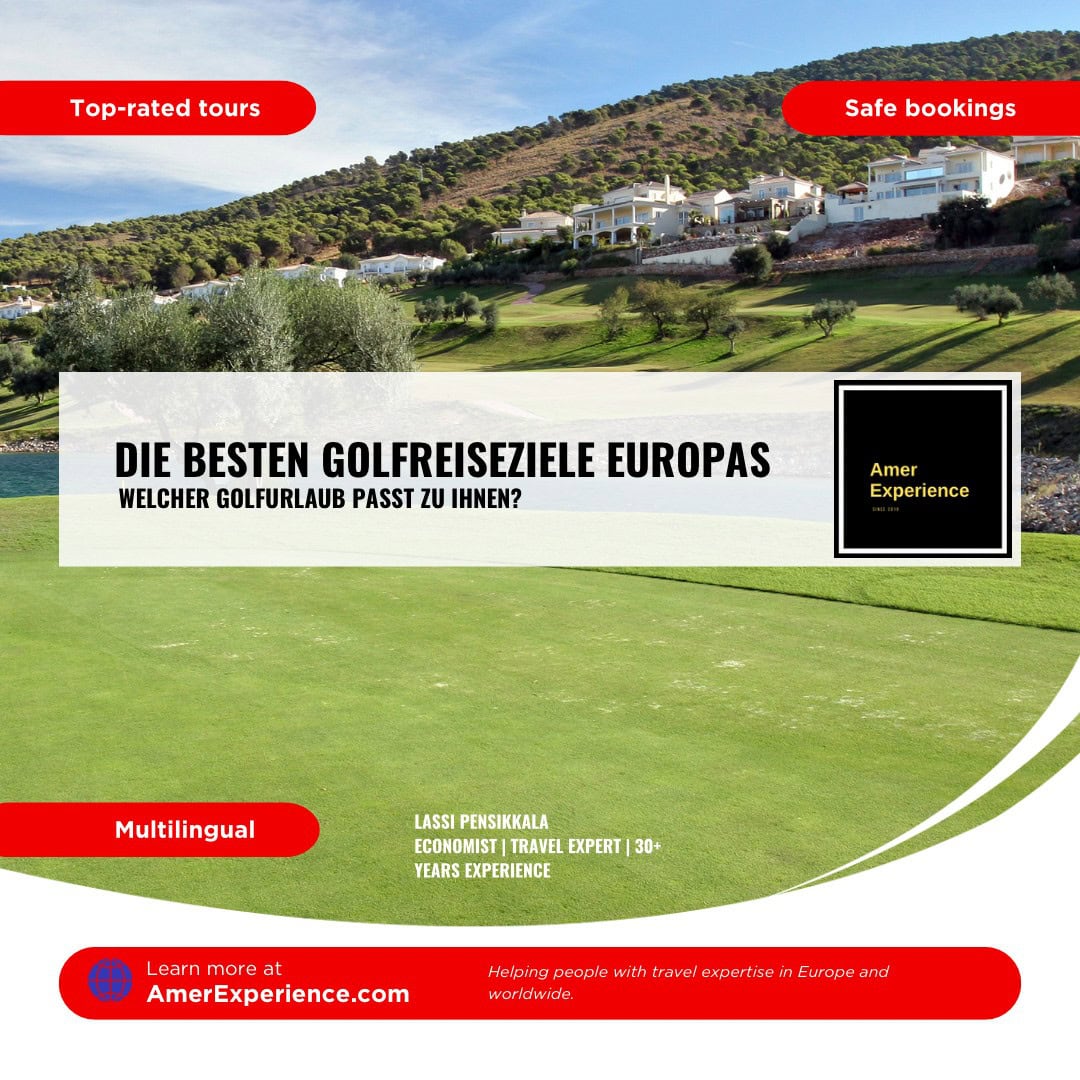 Die besten Golfreiseziele Europas