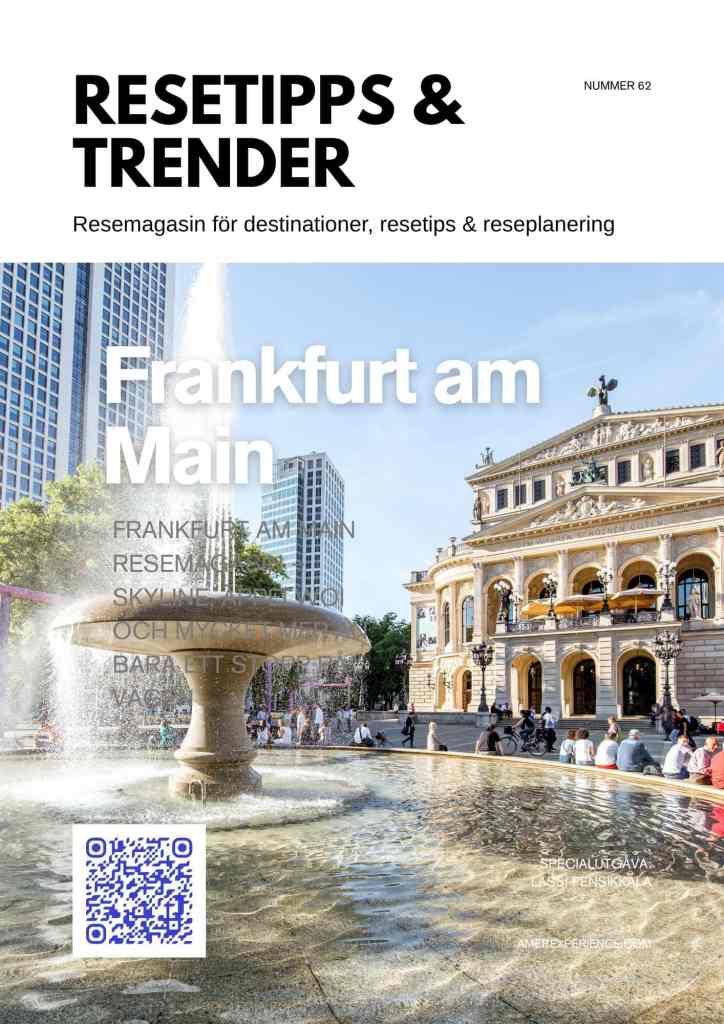 Frankfurt am Main Resemagasin – skyline, Äppelwoi och mycket mer än bara ett stopp på vägen