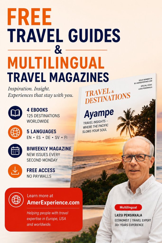 Free travel guides and multilingual travel magazines