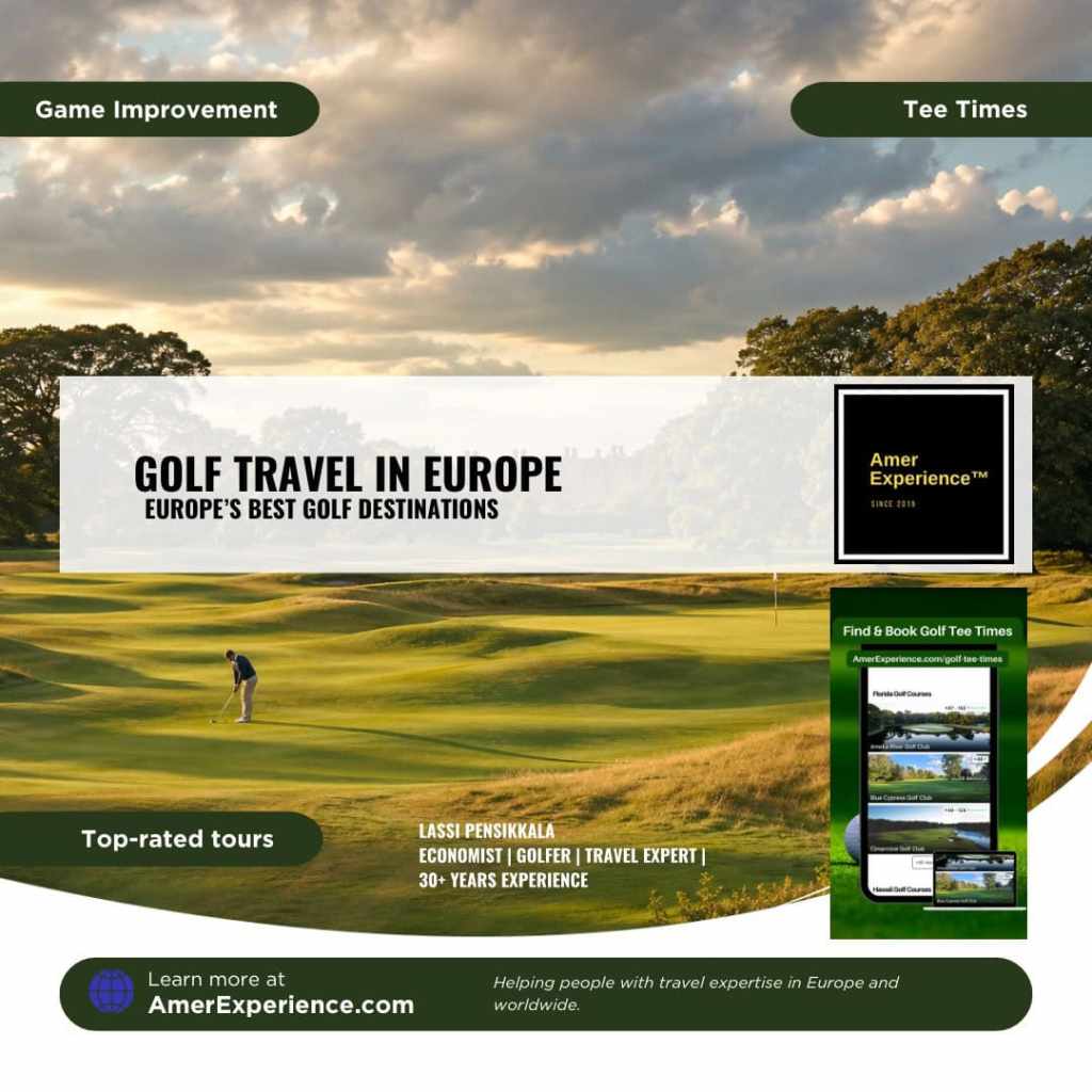 Golf travel in Europe