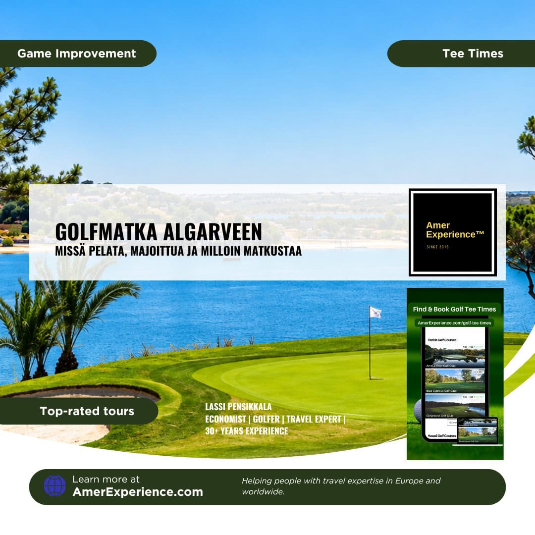 Golfmatka Algarveen