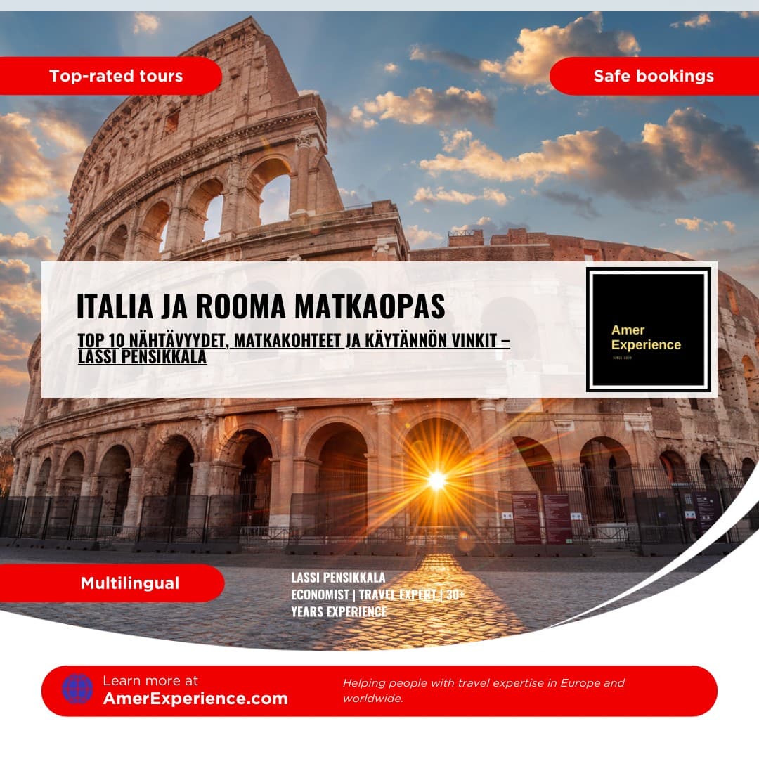 Italia ja Rooma matkaopas