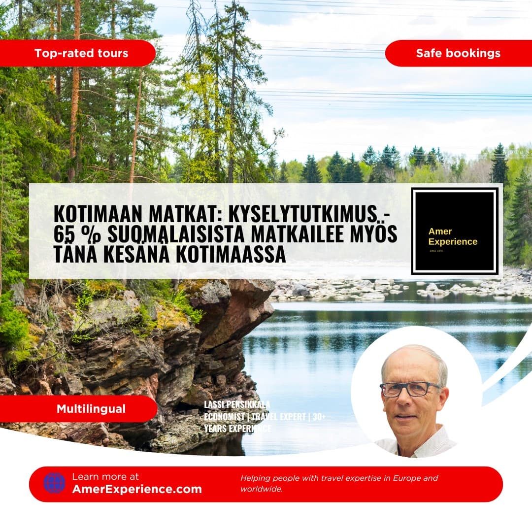 Kotimaan matkat Kyselytutkimus 65 suomalaisista matkailee myos tana kesana kotimaassa