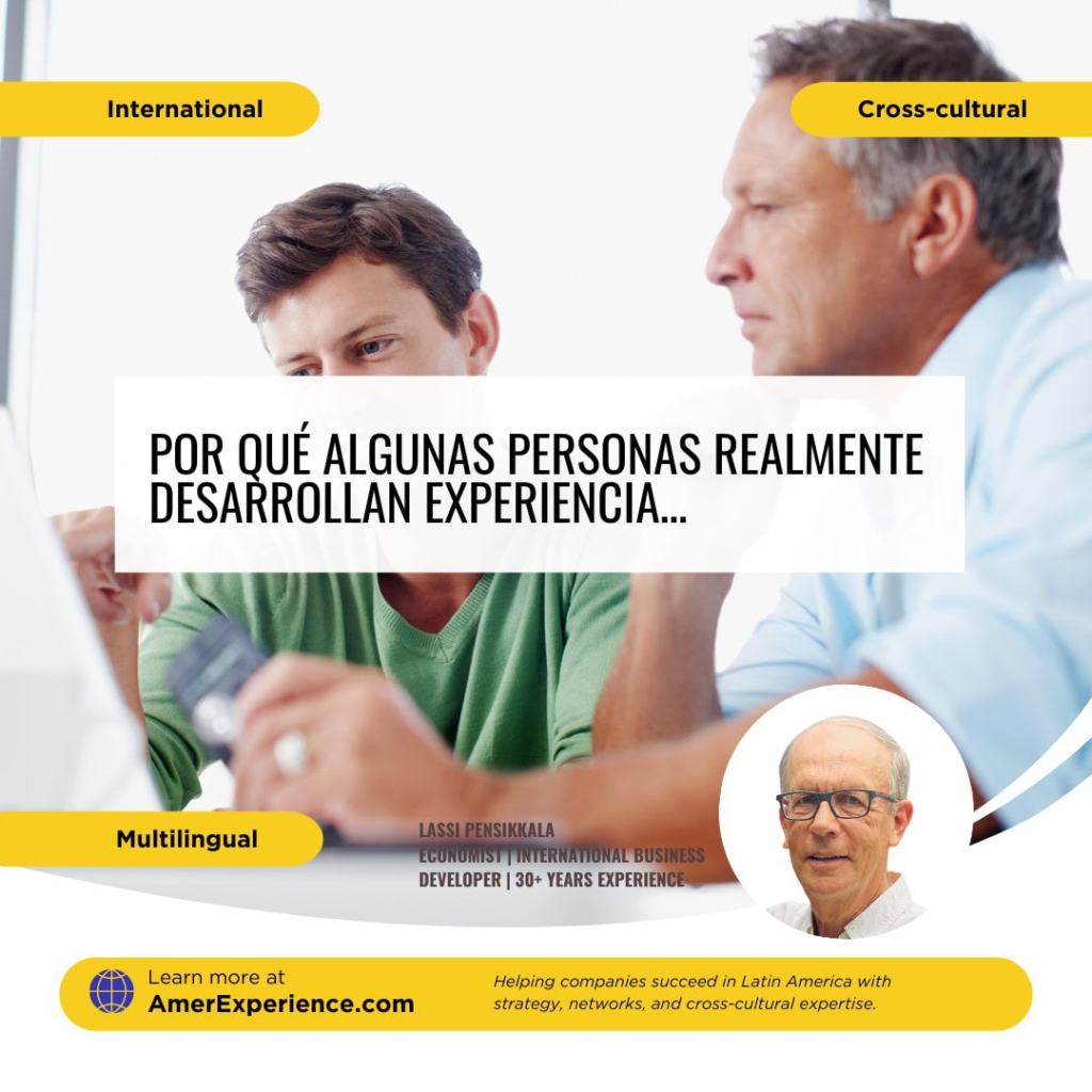 Por qué algunas personas realmente desarrollan experiencia…