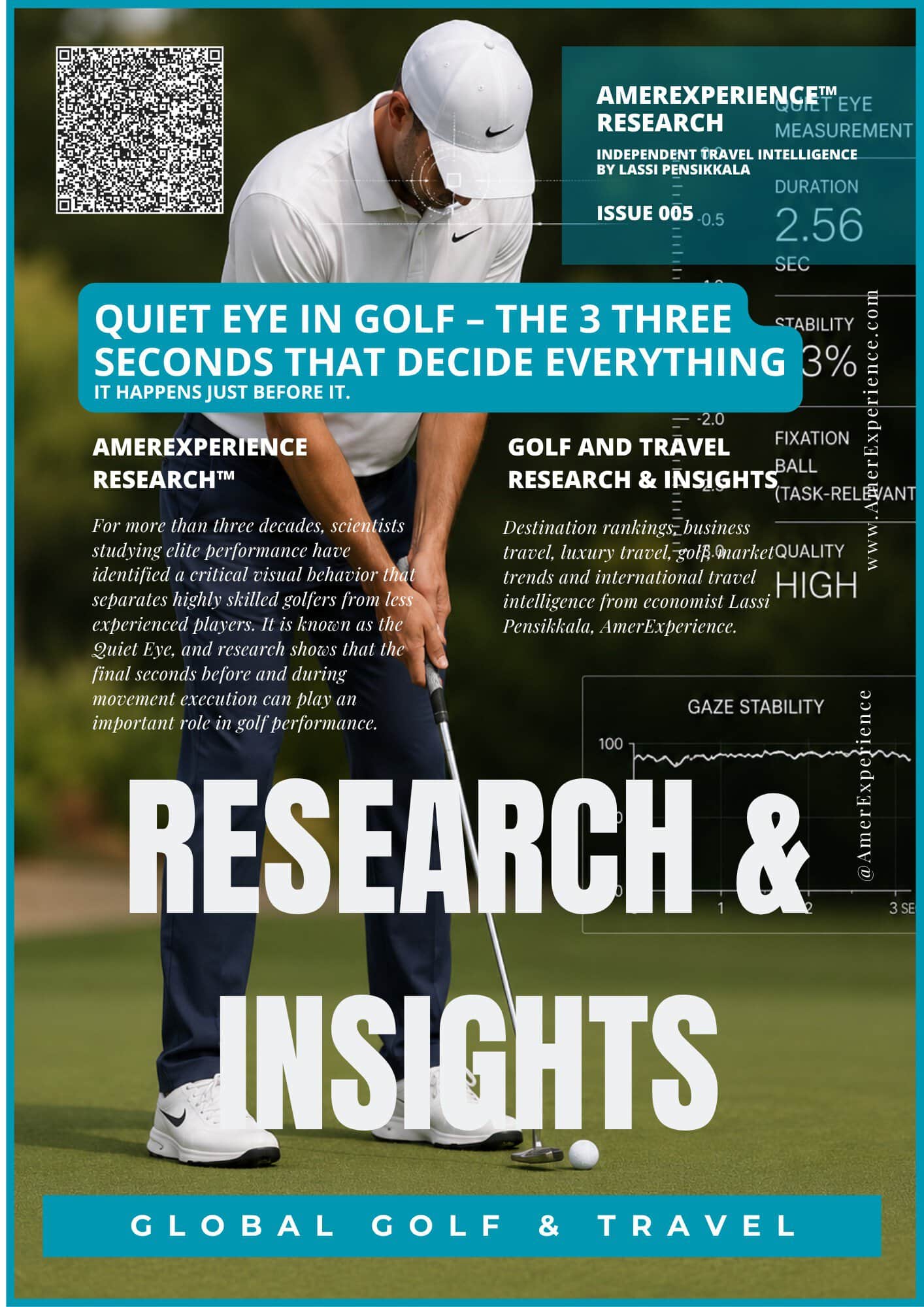Quiet eye in golf – the 3 three seconds that decide everything 1