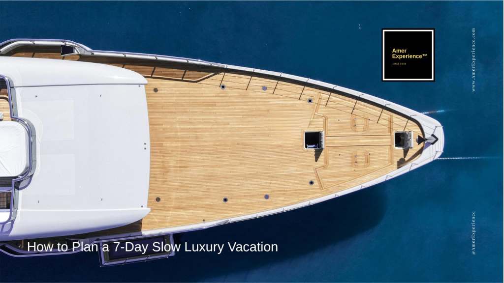 Golf course and vineyard scenery representing a 7-day slow luxury travel itinerary