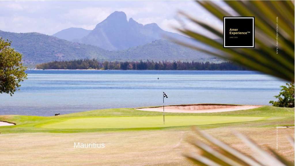 Mauritius golf destination — Ile aux Cerfs private island course in the Indian Ocean, ranked #15 in the Global Golf Destination Index