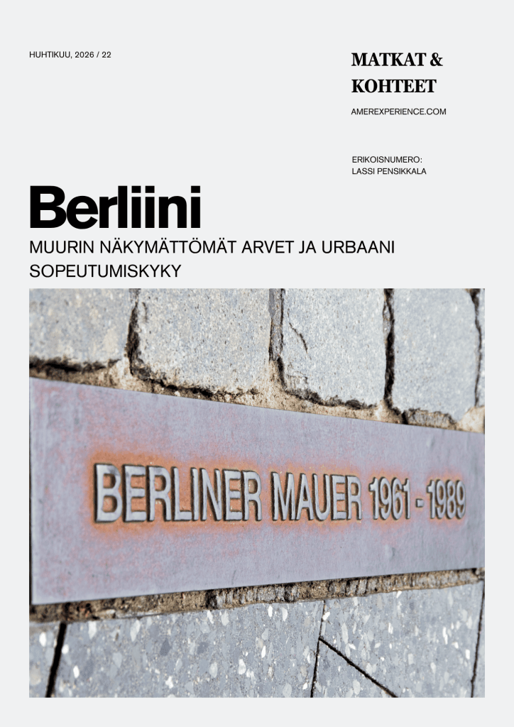 berliini muurin näkymättömät arvet ja urbaani sopeutumiskyky