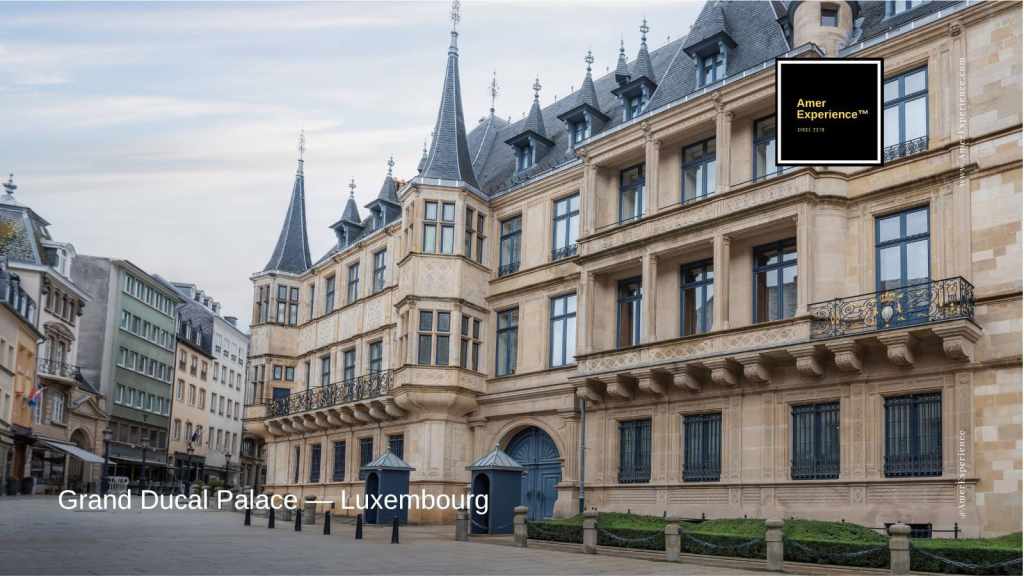 Palacio Gran Ducal de Luxemburgo, residencia del gran duque