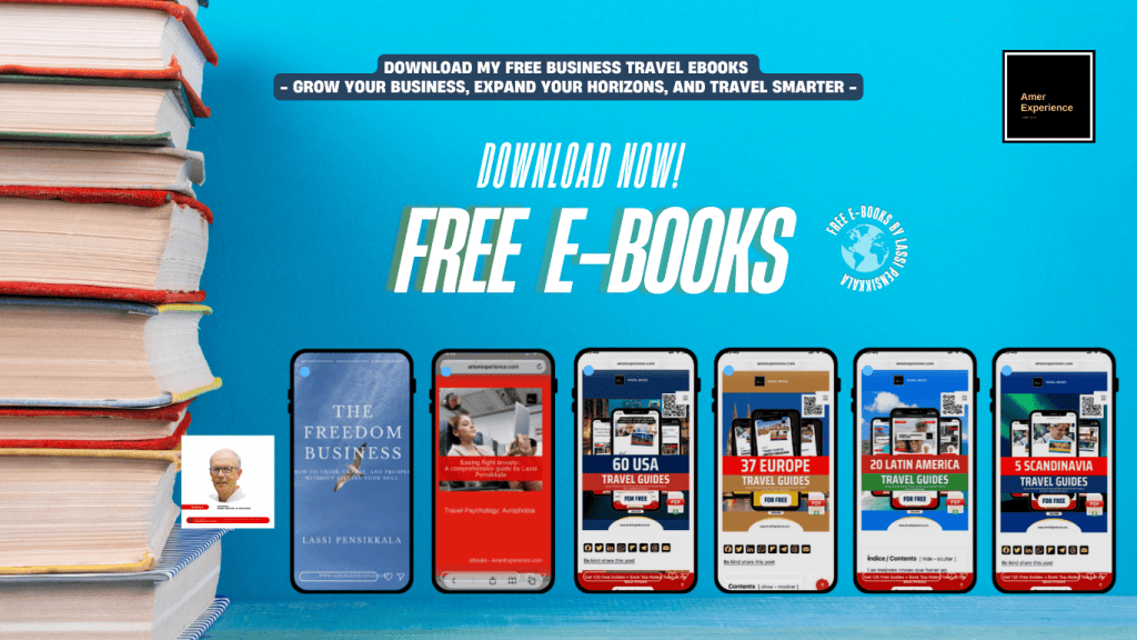 Download my free business travel ebooks – Grow your business, expand your horizons, and travel smarter