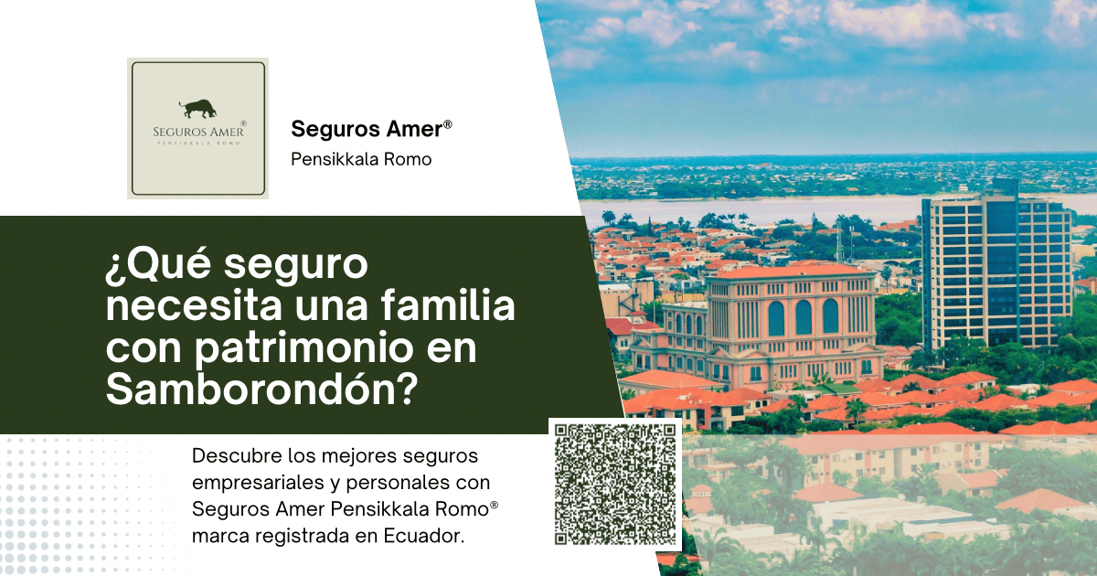 ¿Qué seguro necesita una familia con patrimonio en Samborondón?