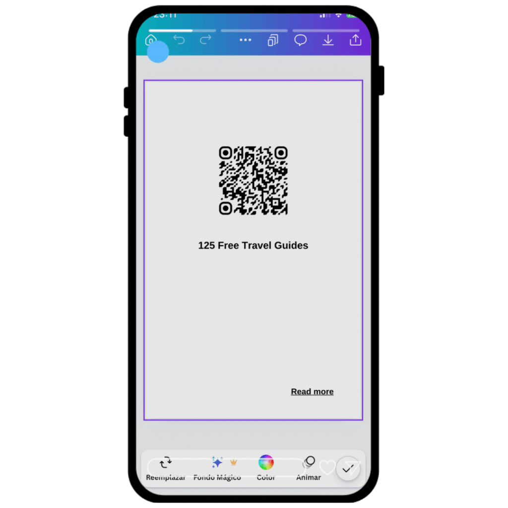 The "Plan Smarter" Page with QR Code