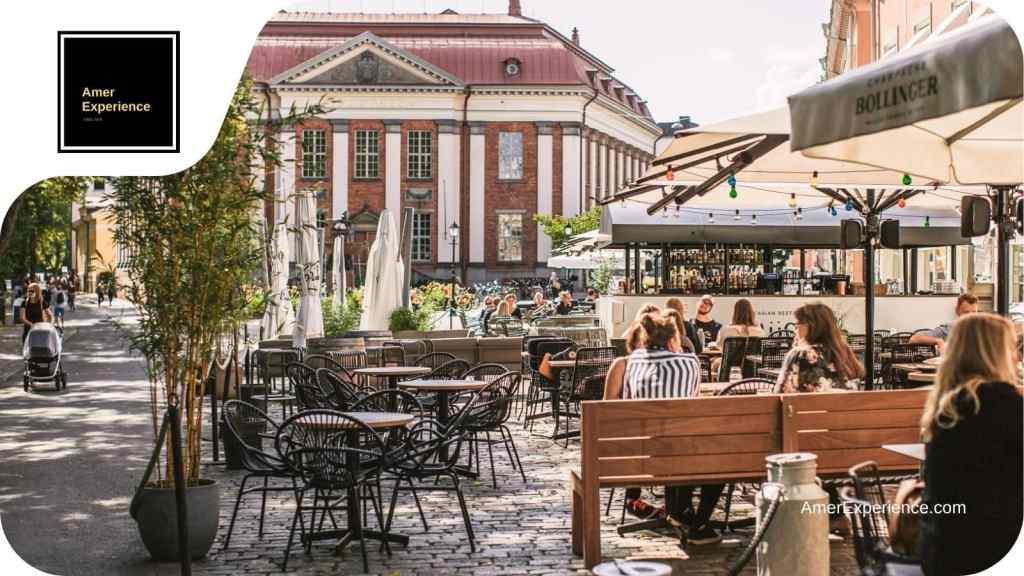 Turku street cafe