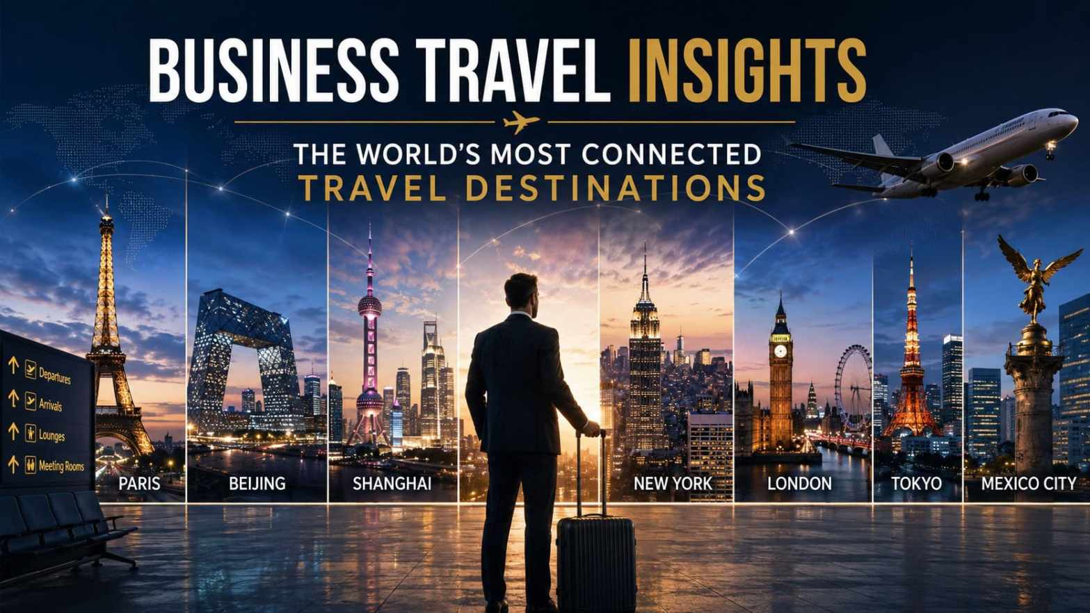 Cine image to Business travel insights – the world’s most connected travel destinations