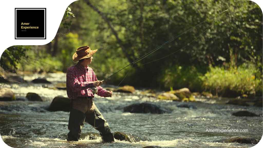 Man in the river